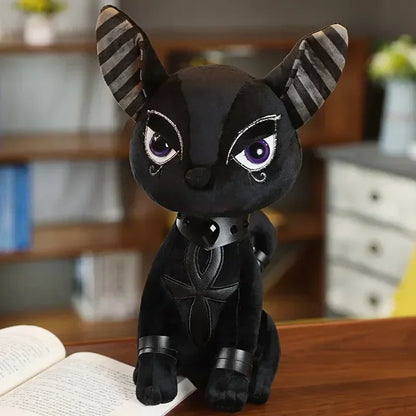 New Dark Style Plush Toys — Cute Ancient Egyptian Mythology Unicorn, Anubis, Hydra & Bastet Plush Dolls for Kids Gifts