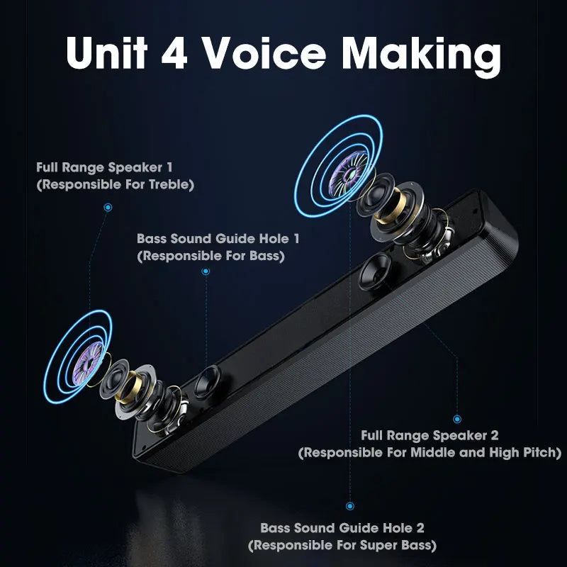 High-Quality Desktop Bluetooth & Wired Microphone with Built-in Speaker – Dual-Purpose High-Volume Audio