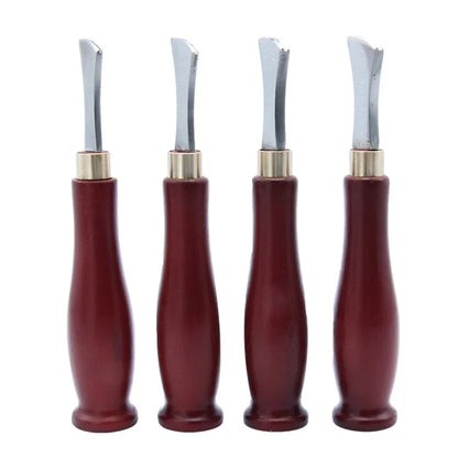 1PC Leather Edge Sector Shallow Groove Pressure Line Punch - Embedding Thread Leathercraft Tool