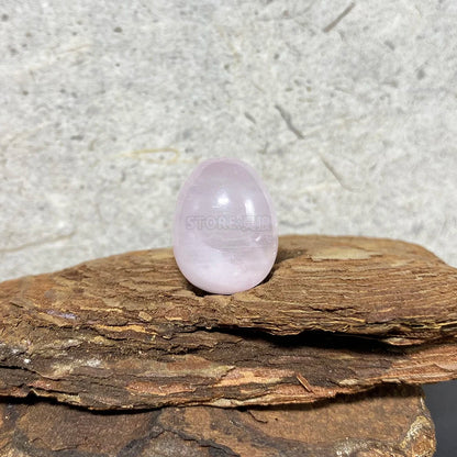 EG1-7 Mini Natural Stone Egg - Polished Meditation Fidget Stone for Stress Relief, Desk Decor, and Gifts