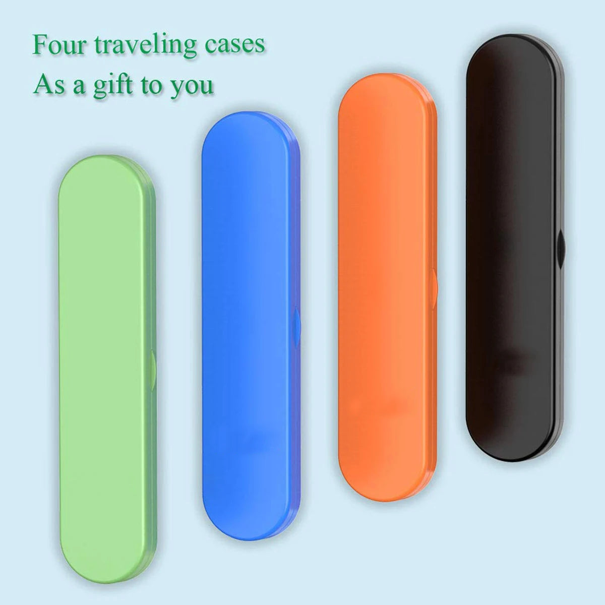 Portable Stainless Steel Tongue Cleaner – Color Tongue Scraper for Bad Breath and Oral Hygiene Care