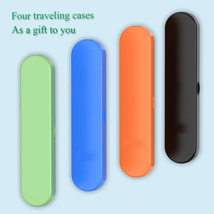 Portable Stainless Steel Tongue Cleaner – Color Tongue Scraper for Bad Breath and Oral Hygiene Care