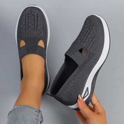 Spring Women's Sports Shoes – Breathable, Lightweight, Non-Slip, Wear-Resistant Casual Sneakers