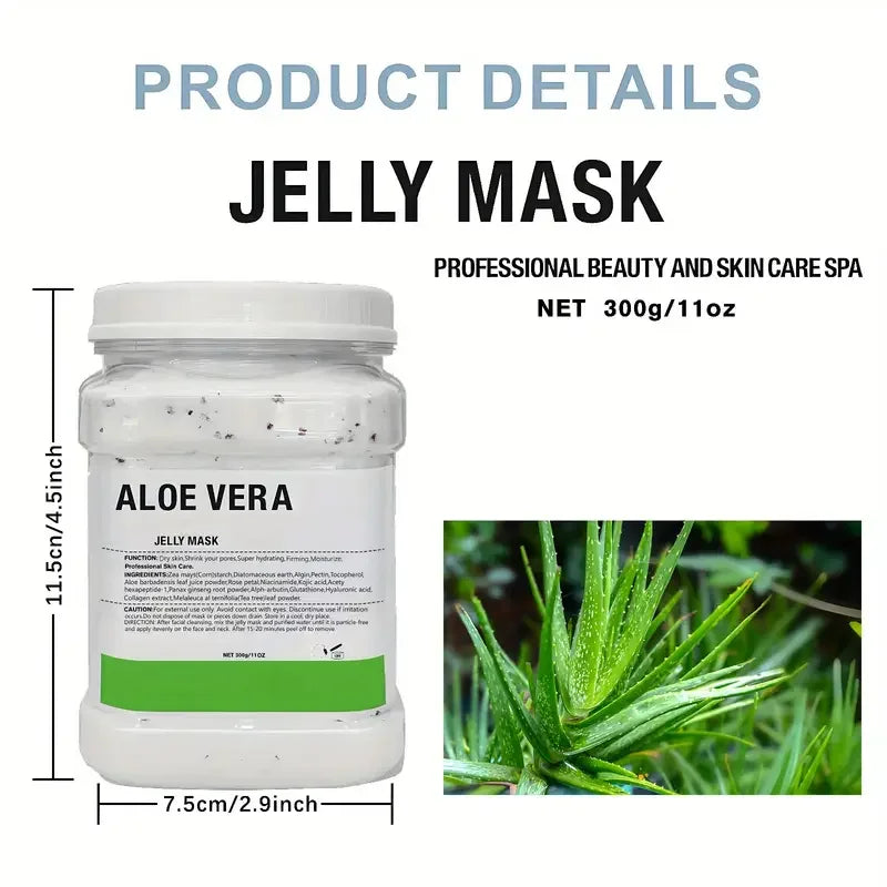 650g Hyaluronic Acid Facial Mask Powder – Hydrating, Firming & Nourishing Jelly Mask for All Skin Types