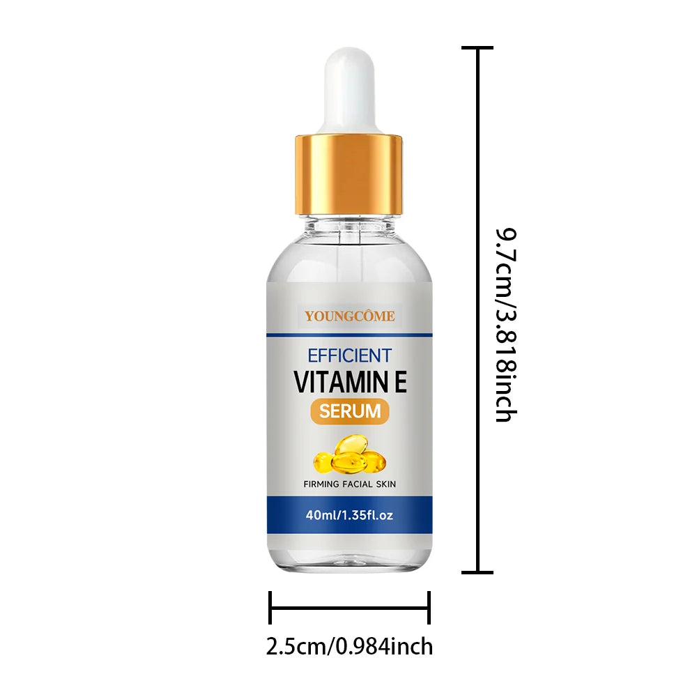 Vitamin E Facial Serum – Moisturizing Skin Care Essence for Pore Care, Fine Lines & Dark Spot Appearance