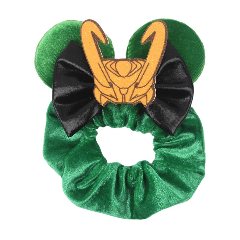 Velvet Mouse Scrunchies - Cute Elastic Ponytail Holders & Hair Accessories for Girls