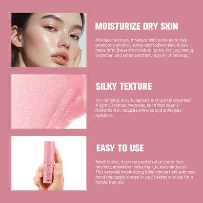 Wrinkle Bounce Multi Balm Stick 9g - Collagen Moisturizing Balm for Wrinkle Care and Dull, Dry Skin