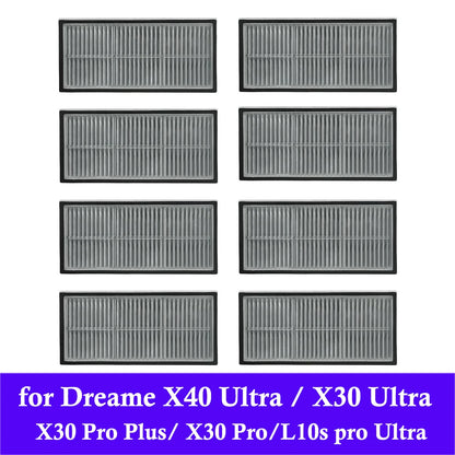 HEPA Filters for Dreame Robot Vacuum - Replacement Filter Accessories for L10s Pro Ultra, X30 Ultra & X40 Series