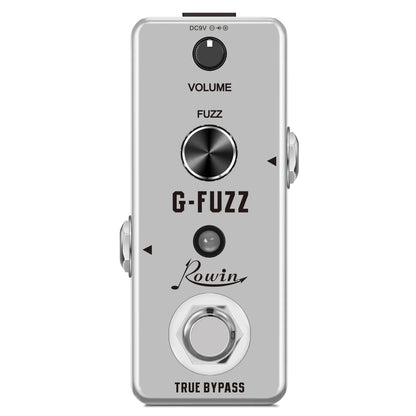 Rowin Guitar Effects Pedal – Noise Gate, Delay, Chorus, Vibrato, Phaser, Flanger, Booster, EQ, Fuzz, Metal, Distortion, and Blues Drive