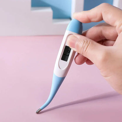 Digital Soft Tip Thermometer for Babies & Adults – Fast Electronic Temperature Monitor for Mouth, Armpit & Home Use