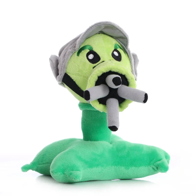 Plants vs Zombies 2 Plush Toys — Peashooter & Sunflower Stuffed Dolls Anime PVZ Gift for Kids