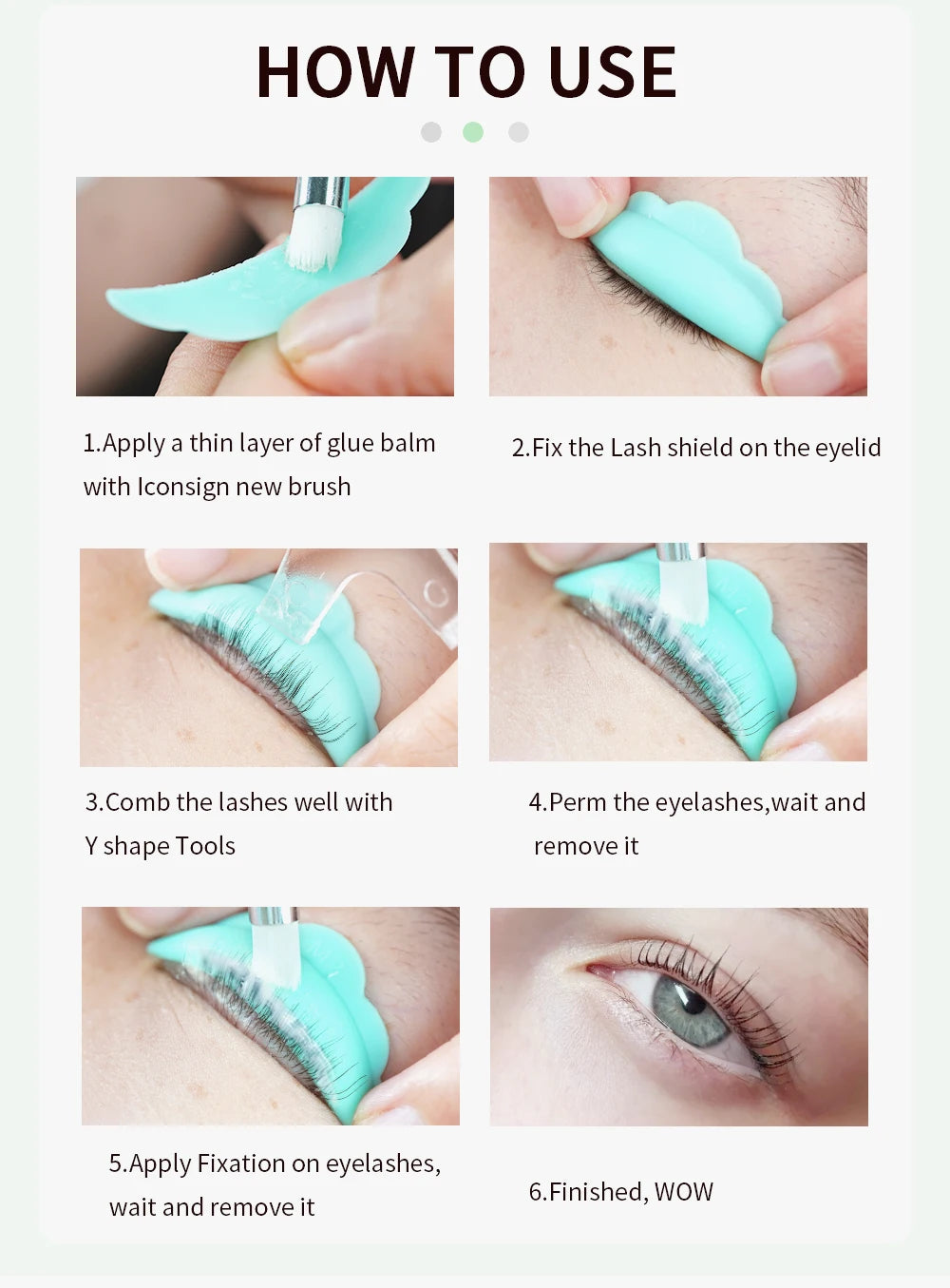 ICONSIGN Lash Glue Balm – Fast Fixing Eyelash & Brow Lifting, Waterproof Wax Beauty Makeup Tool
