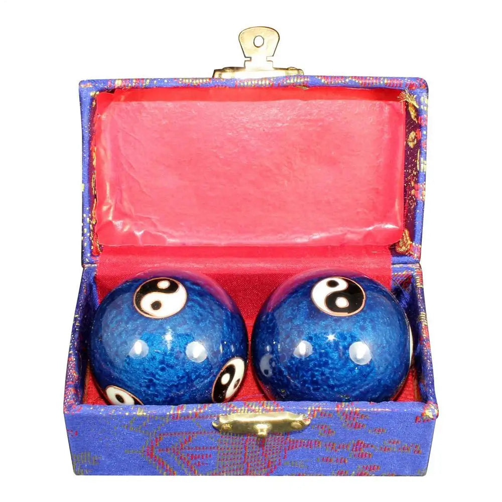 Baoding Balls - 2PCS 1.85-Inch Metal Meditation & Hand Exercise Balls with Chimes