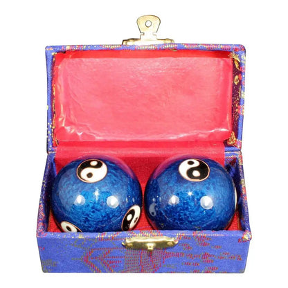 Baoding Balls - 2PCS 1.85-Inch Metal Meditation & Hand Exercise Balls with Chimes