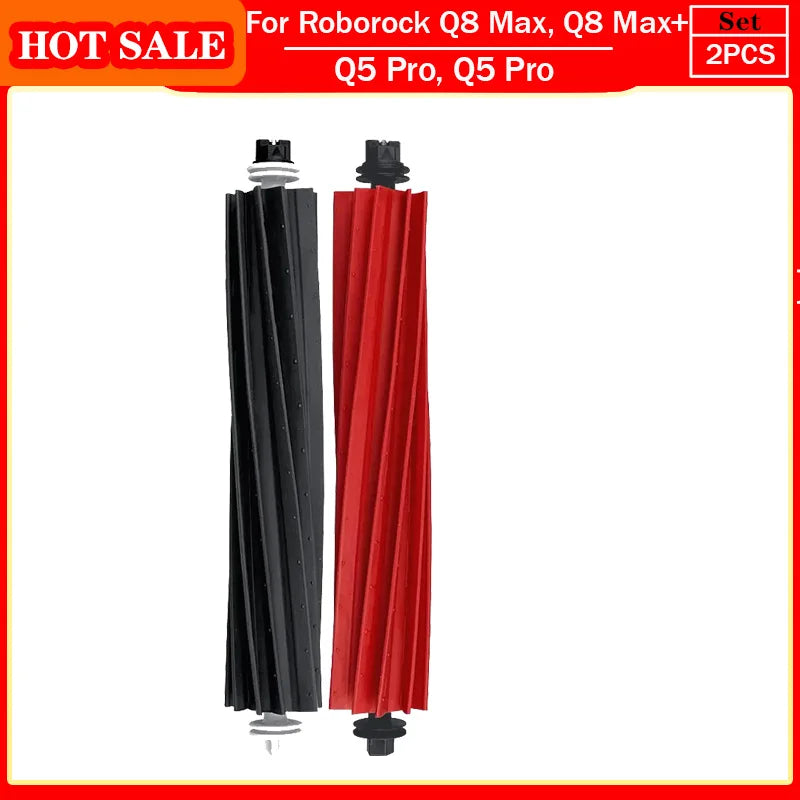 Roborock Q5 Pro & Q8 Max Replacement Parts – Main Brush, Side Brush, HEPA Filter, Mop & Dust Bag Accessories