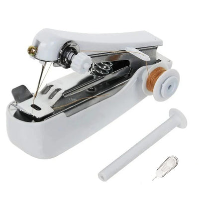 Portable Mini Manual Sewing Machine – Travel Sewing Kit & Handy Needlework Tool for Fabric & Clothes