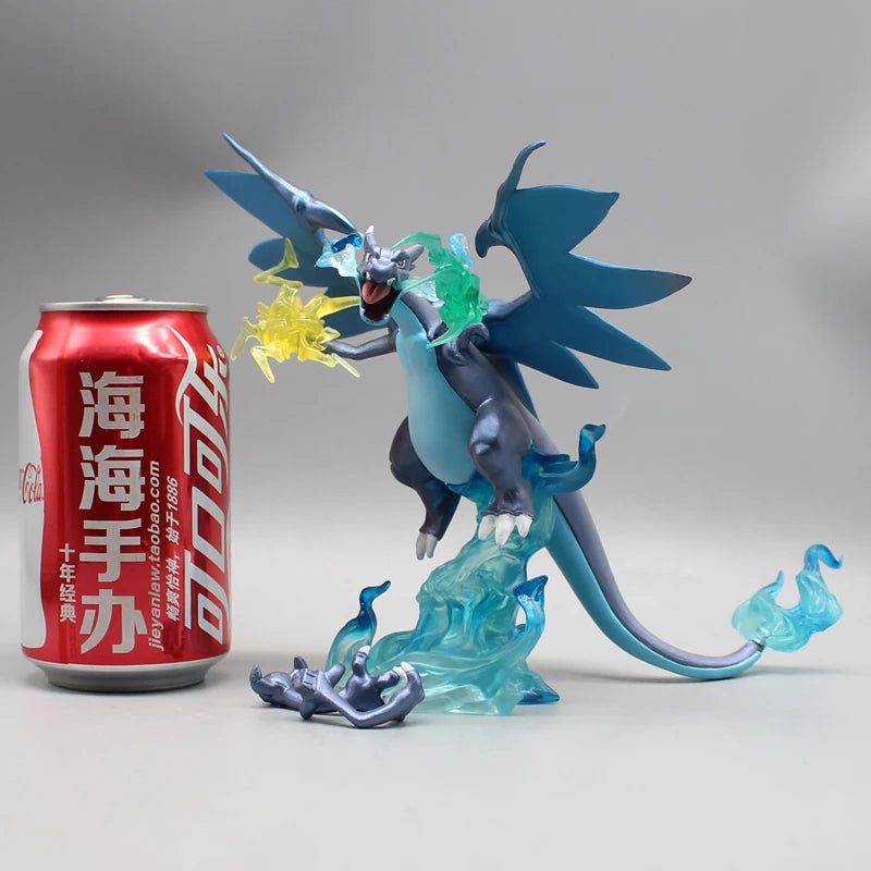18cm Pokémon Charizard X Figure – GK Super Anime Model for Desktop Decoration & Kids Birthday Toys