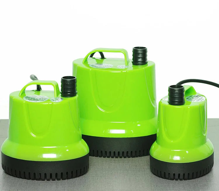 Submersible Water Pump – Ultra-Quiet for Fish Tanks, Ponds, Hydroponics, Fountains, 6W-100W, 110V-220V