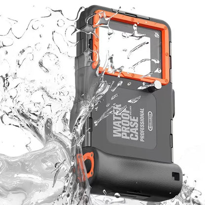 Waterproof Phone Case - 15m Diving Protective Housing with Lanyard for iPhone & Samsung Phones up to 6.8"