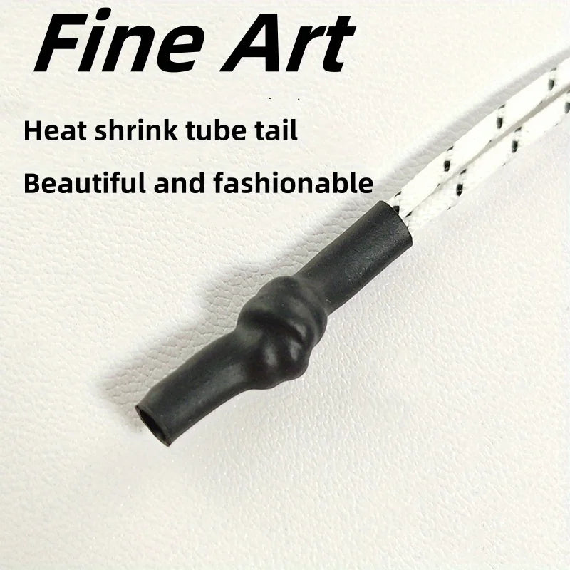 20PCS 2.95in Heat Shrink Tubes — Rope Sleeves for Clothing, Bags, and Knot Protection