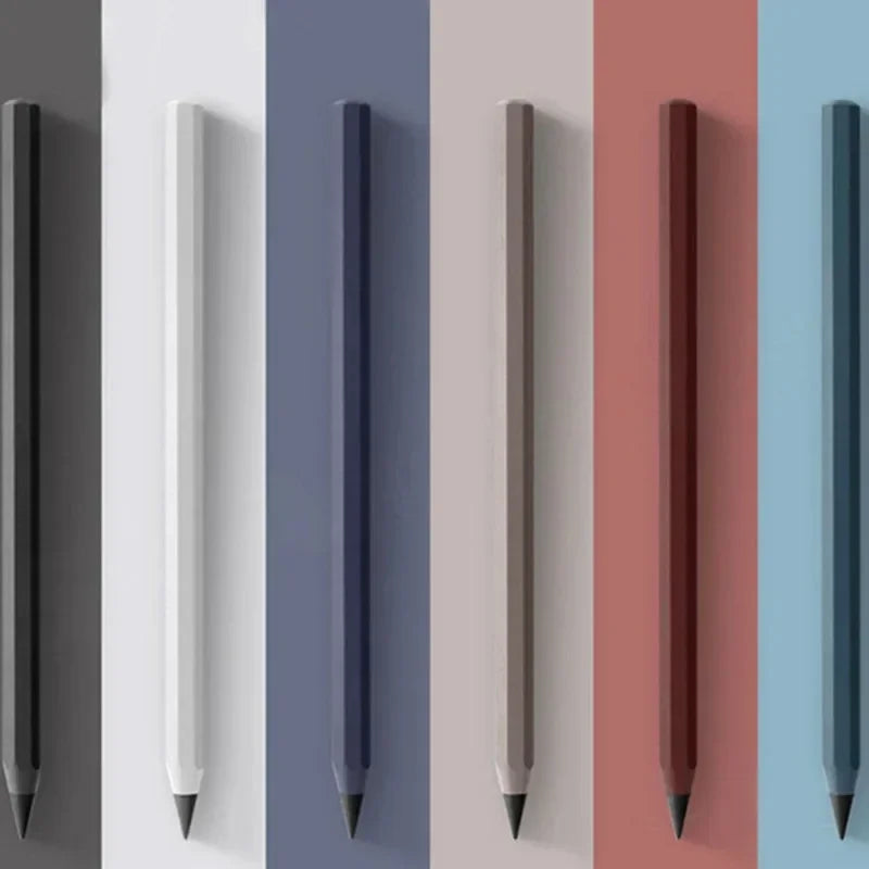 Metal Eternal Pencil – Unlimited Writing Magic Pen with No Ink, Reusable Stationery & Novelty Gift for Drawing and Notes