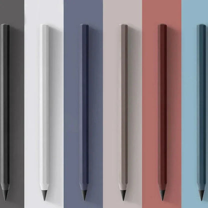 Metal Eternal Pencil – Unlimited Writing Magic Pen with No Ink, Reusable Stationery & Novelty Gift for Drawing and Notes