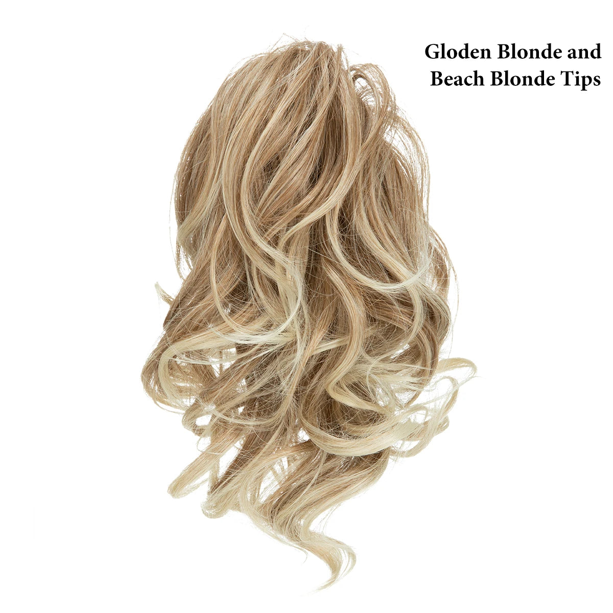 SARLA Premium Synthetic Claw Clip-In Ponytail Extensions – Blonde Hairpiece, Fake Pigtail Hair Bun for Women P026