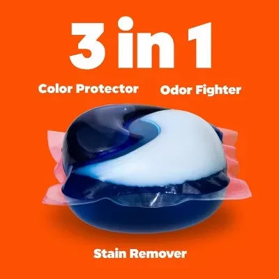 Spring Meadow Laundry Detergent Pods - HE Deep Cleaning Concentrated 8-Pack for Everyday Laundry