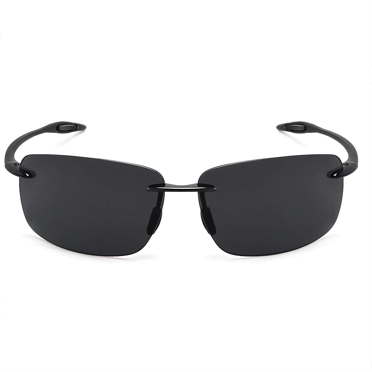 MAXJULI Polarized Sunglasses for Men & Women - Designer Fashion, Rimless Sports & Driving Eyewear (MJ8009)