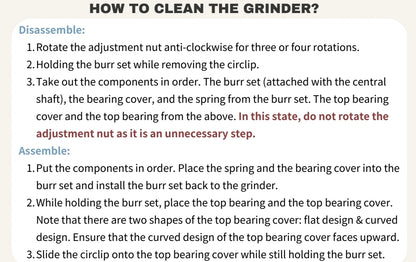 KINGrinder K4/K6 Manual Coffee Grinder — Portable 420 Stainless Steel Mill with 48mm Titanium-Plated Burr