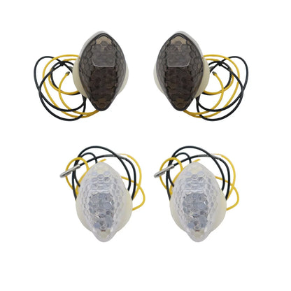 LED Motorcycle Front Turn Signal Lights – Flush Mount for Honda CBR600F3/F4i/RR
