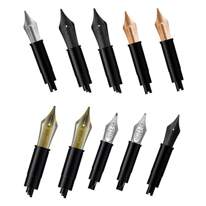 HongDian Fountain Pen Nibs — F/EF/B Replacement Tips for Pens, Spare Nibs for Office & Practice Use