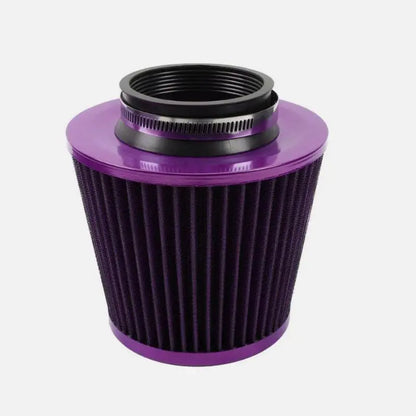 3 Inch 76mm Universal Car Air Filter - High Flow Intake Cone Filter Mesh Engine Protector Replacement Auto Accessory