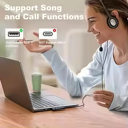 2-in-1 USB-C OTG Adapter with USB 3.2 Splitter & 100W PD Fast Charging for Laptop & Tablet