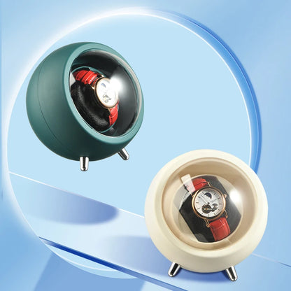 Watch Winder for Automatic Watches – USB Powered, Global Use, Mechanical Rotator Stand & Fashion Desktop Decor