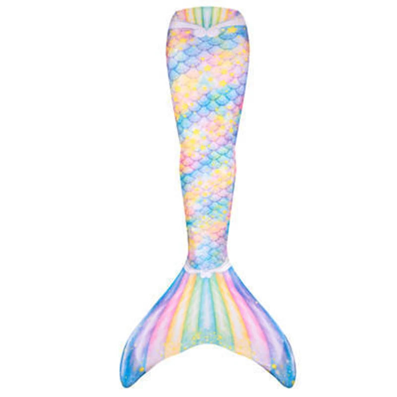 Women’s Mermaid Tail Cosplay Swimwear — Swimmable Fishtail Bathing Suit for Girls & Adults (No Monofin)