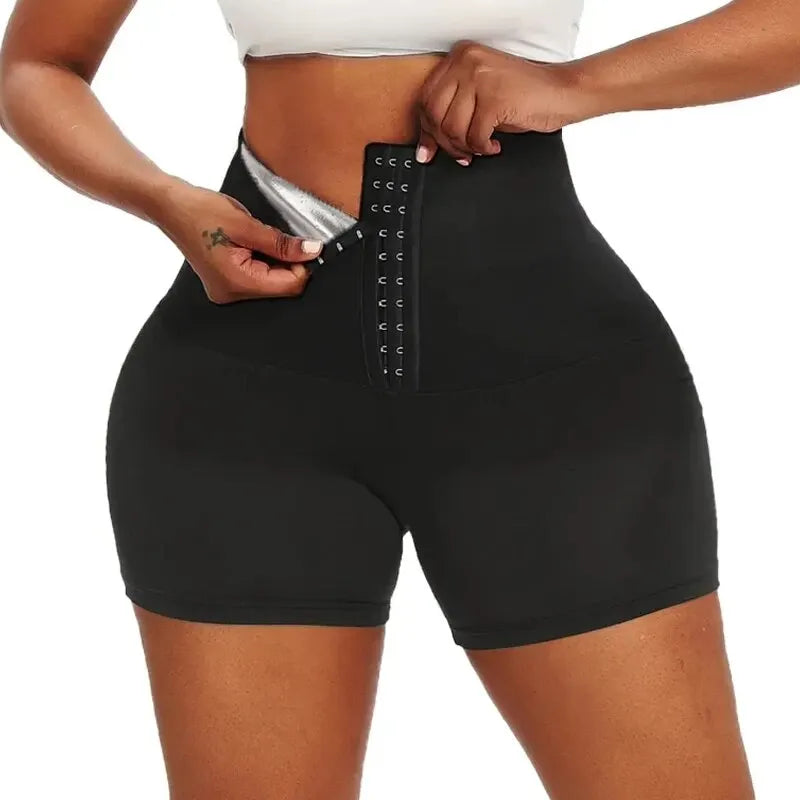 YBFDO Sweat Sauna Pants – Women's Body Shaper Slimming Shorts & Waist Trainer Hot Thermo Fitness Shapewear