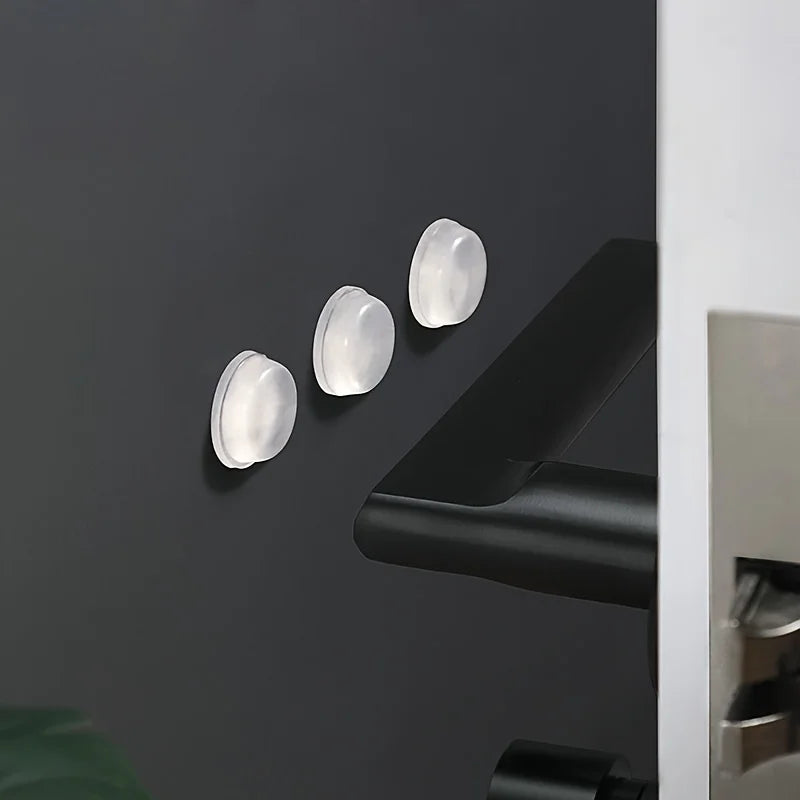100-Piece Silicone Anti-Slip Bumper Pads - Soft Rubber Furniture Feet, Cabinet Cushions, and Drawer Door Protectors