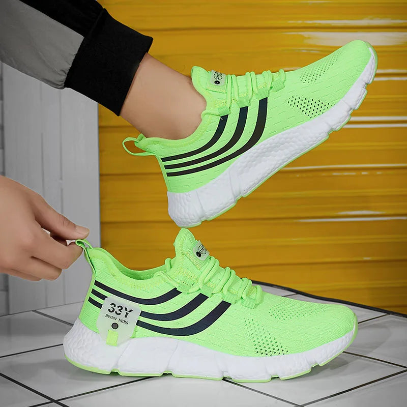 2024 Men's Breathable Sneakers – Comfortable Casual Running & Tennis Shoes for Summer