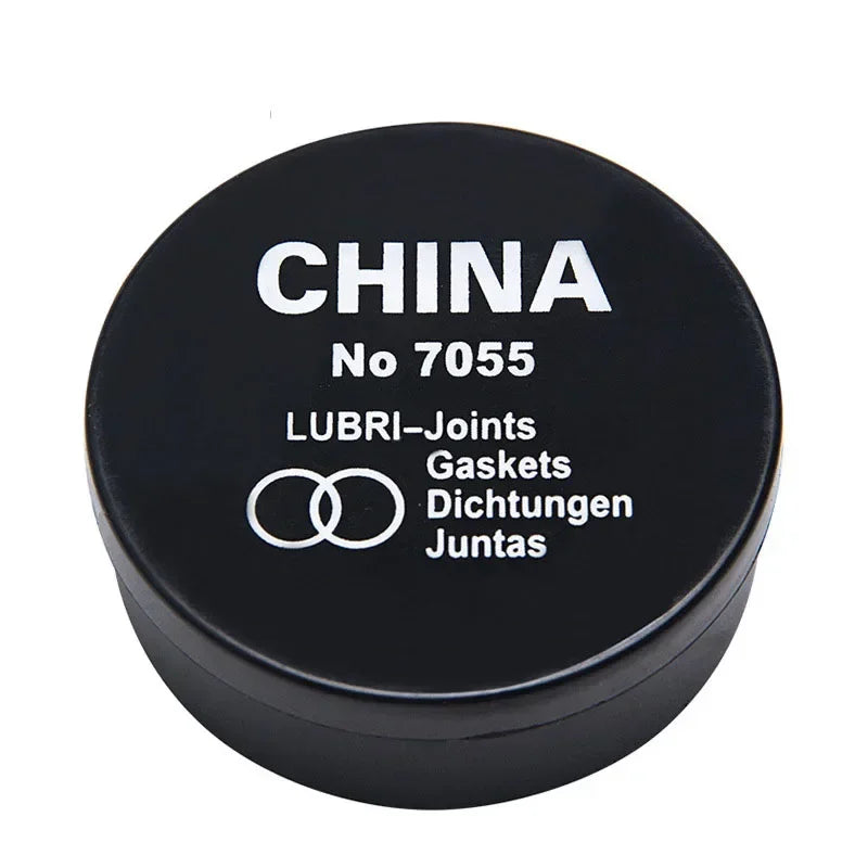 Watch Back O-Ring Gasket - Waterproof Silicone Seal with Grease Lubricant for Watch Crown and Case Repair