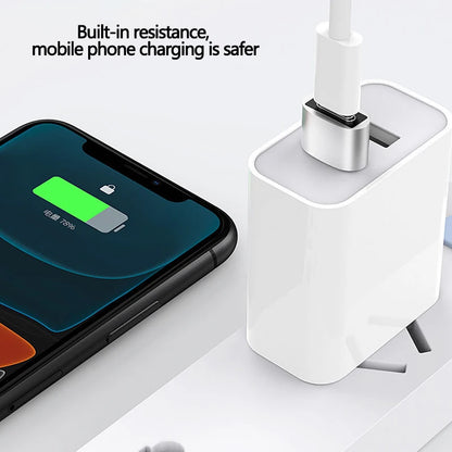 USB C 3.0 Adapter - Type C Male to USB 2.0 Female Converter for Mobile Phones, PC Laptops & Devices