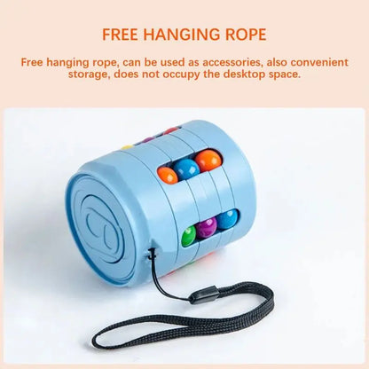 Multifunction Fidget Spinner Toy - Colorful Bean Finger Spinner for Stress Relief, Focus & Relaxation for Kids and Adults