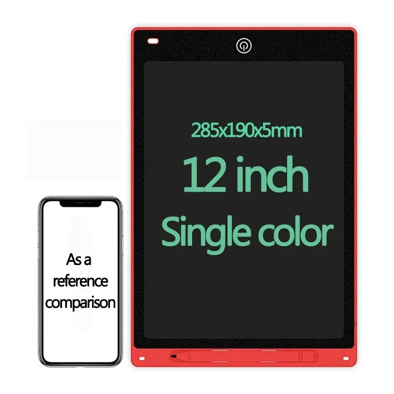10/12 Inch LCD Writing Tablet - Drawing Board for Kids, Graffiti Sketchpad and Handwriting Blackboard, Magic Toy Gift