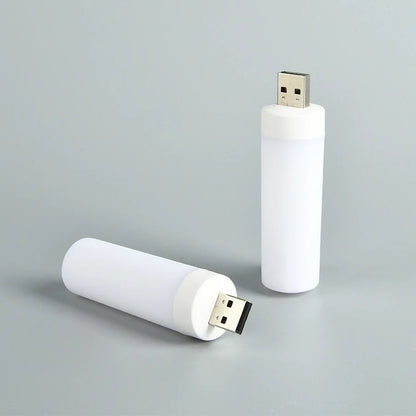 LED Atmosphere USB Light – Flame Flashing Candle Effect Book Lamp for Power Bank, Camping, and Cigarette Lighter Lighting