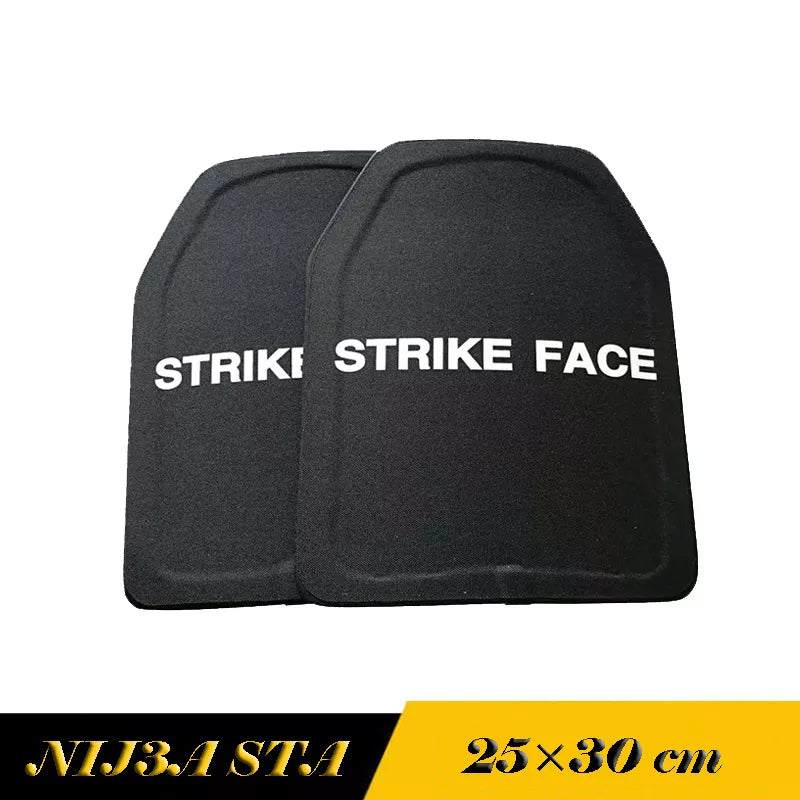 Lightweight Tactical Bullet-Proof Plate - 10x12In Anti Bullet Board, NIJ Level IIIA, UHMWPE, Level 3A Backpack Armor Panel
