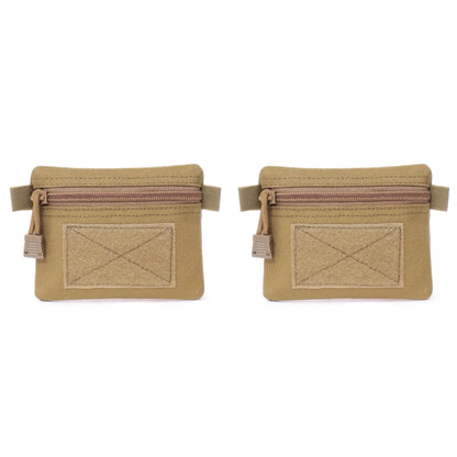 Outdoor Waterproof EDC Molle Wallet — Portable Travel Zipper Waist Pouch for Camping, Hiking & Hunting