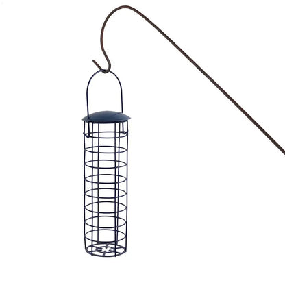 Suet Bird Feeder Holder - Hanging Grease Ball Rack & Outdoor Food Dispenser for Wild Birds