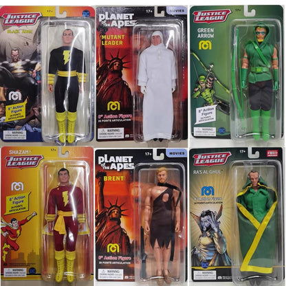 Original 8-Inch Mego Action Figure — Planet of the Apes, DC Shazam & Green Arrow Movie Collectible Toy Gift