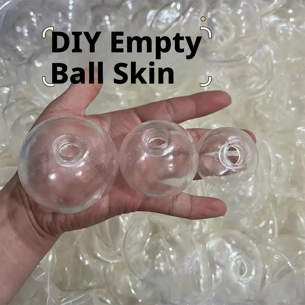 10-Piece Sphere Jewelry Casting Molds - DIY Silicone Ball Molds for Handmade Crafts and Stress Relief Toys