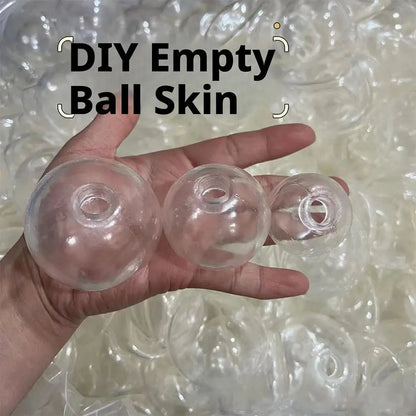10-Piece Sphere Jewelry Casting Molds - DIY Silicone Ball Molds for Handmade Crafts and Stress Relief Toys